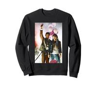 Rowan Atkinson Mr Bean With Bruce Dickinson Of Iron Maiden Sweatshirt