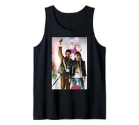 Rowan Atkinson Mr Bean with Bruce Dickinson of Iron Maiden Tank Top
