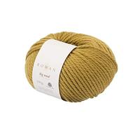 Rowan Big Wool Golden Olive 100% Wool Yarn - 100g