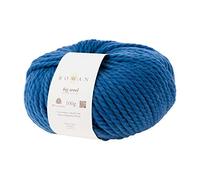 Rowan Big Wool Steel Blue 100% Wool Yarn - 100g