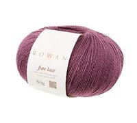 Rowan Fine Lace Dark Burgundy 80% Alpaca 20% Wool Yarn - 50g