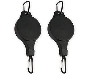 Rowan Gardening Accessories Set Of 2 Hanging Basket Retractable Pull Down Hanger Hooks