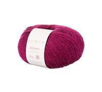 Rowan Hand Knitting Yarn, 70% Wool, 22% Mohair, 8% Polyamide, Mulberry, One Size