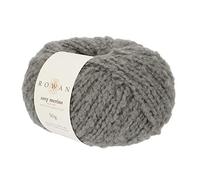 Rowan Hand Knitting Yarn, 73% Wool, 15% Cashmere, 7% Yak, 5% Nylon, Charcoal, One Size