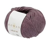 Rowan Hand Knitting Yarn, 76% Cotton, 15% Yak, 9% Nylon, Heath, One Size