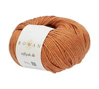Rowan Hand Knitting Yarn, 76% Cotton, 15% Yak, 9% Nylon, Pampas, One Size