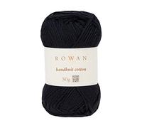 Rowan Handknit Cotton Black 100% Cotton Yarn - 50g