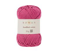 Rowan Hand Knitting Yarn, 100% Cotton, rasp, One Size