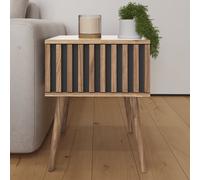 Rowan Lamp Table Shelf Display Drawer Side End Table Living Room