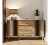 Rowan Large Sideboard Cabinet Display Shelf Storage Cupboard Living Room Hallway