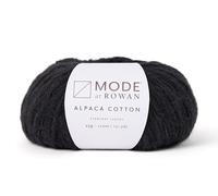 Mode at Rowan, Alpaca Cotton, Noir, 25g