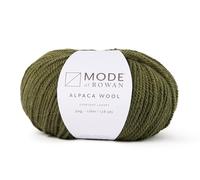 Mode at Rowan, Alpaca Wool, Olive, 50g