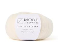 Mode at Rowan, Softest Alpaca, Cloud, 50g