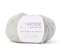 Mode at Rowan, Softest Alpaca, Pebble, 50g