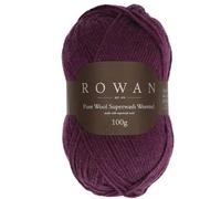 Rowan Pure Wool Superwash Worsted Eggplant 100% Wool Yarn - 100g