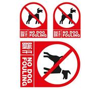 Rowan Self Adhesive Warning Labels: Bag It Bin It - No Dog Fouling