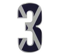 Rowan Self Adhesive Wheelie Bin Numbers 17cm - 3 - Saltire Design