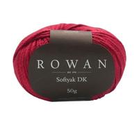 Rowan Sopftyak DK T. Red 76% Cotton, 15% Yak, 9% Nylon Yarn - 50g