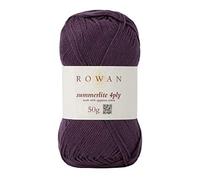 Rowan Summerlite 4Ply Aubergine 100% Cotton Yarn - 50g