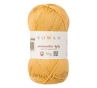 Rowan Summerlite 4Ply T.O.Gold 100% Cotton Yarn - 50g