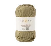 Rowan Summerlite DK Khaki 100% Cotton Yarn - 50g