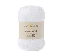 Rowan Summerlite DK White 100% Cotton Yarn - 50g