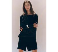 Rowan Sweater Short Set by free-est at Free People in Black, Size: Large - female