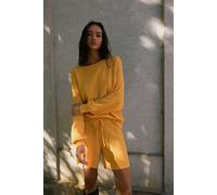 Rowan Sweater Short Set by free-est at Free People in Orange, Size: XS - female