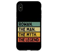 Rowan The Man The Myth The Legend Funny Personalized Quote Case for iPhone XS Max