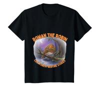 Rowan The Robin Cosy Forest Bedtime Stories Cute T-Shirt