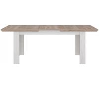 Rowan White 6-8 Seater Extending Dining Table