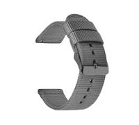 ROWCES 18mm 20mm 22mm 24mm Quick Release Watch Band Canvas Nylon Watch Strap Watch Accessories, 24mm
