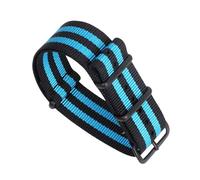 ROWCES Elastic Nylon Watch Strap One-piece Watch Wristband 18mm 20mm 22mm 24mm Watch Accessories, 22mm