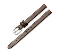 ROWCES Leather Watch Band Women's Straps 6mm 8mm 10mm 12mm Ladies Small Size Leather Watch Strap, Brown, 6mm