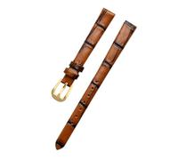 ROWCES Leather Watch Bracelet Women Watchband 6mm - 16mm Small Size Watch Strap Women's Watch Accessories, 6mm