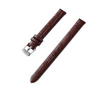 ROWCES Leather Watch Strap 8mm - 20mm Women's Small Size Watch Replacement Wristbands Watch Accessories, 10mm