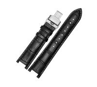ROWCES Leather Watch Strap Men Women Notch Watchband 16mm - 22mm Watch Replacement Wristband, 16mm - 8mm
