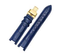 ROWCES Leather Watch Strap Men Women Notch Watchband 16mm - 22mm Watch Replacement Wristband, 16mm - 8mm