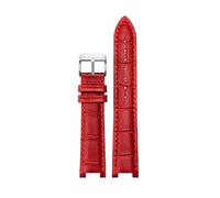 ROWCES Leather Watch Strap Men Women Notch Watchband 16mm - 22mm Watch Replacement Wristband, 20mm - 11mm