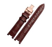 ROWCES Leather Watch Strap Men Women Notch Watchband 16mm - 22mm Watch Replacement Wristband, 20mm - 12mm