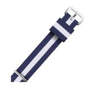 ROWCES Nato Nylon Watch Band 12mm - 22mm Nylon Striped Watch Strap Watch Replacement Wristband, 12mm