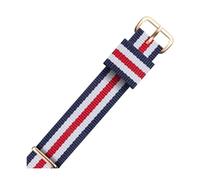 ROWCES Nato Nylon Watch Band 12mm - 22mm Nylon Striped Watch Strap Watch Replacement Wristband, 13mm