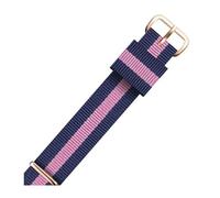 ROWCES Nato Nylon Watch Band 12mm - 22mm Nylon Striped Watch Strap Watch Replacement Wristband, 14mm