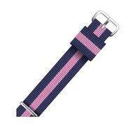 ROWCES Nato Nylon Watch Band 12mm - 22mm Nylon Striped Watch Strap Watch Replacement Wristband, 15mm