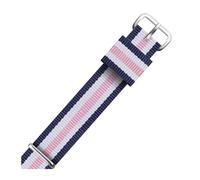 ROWCES Nato Nylon Watch Band 12mm - 22mm Nylon Striped Watch Strap Watch Replacement Wristband, 16mm