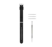 ROWCES Nylon Striped Watchband 10mm - 20mm Waterproof Canvas Watch Strap for Men Women Watch Accessories, 14mm