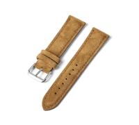 ROWCES Soft Suede Leather Watch Band 18mm 20mm 22mm 24mm Quick Release Watch Wristband, 18mm
