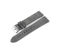 ROWCES Suede Leather Watch Band 18mm 20mm 22mm Watch Strap Stainless Steel Buckle for Men Women Watchband, 22mm