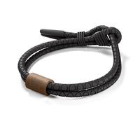 Rowdy Parrot FlexTech Adjustable Silicone Rope Bracelet: Waterproof, Sweatproof, Sunproof, Minimalist Surf, Golf Jewelry for Men - One Size Fits All, The Classic (One Size Fits All), Silicone, no