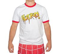 Rowdy Roddy Piper Hot Rod Wrestling White Adult T-shirt Tee [Apparel]